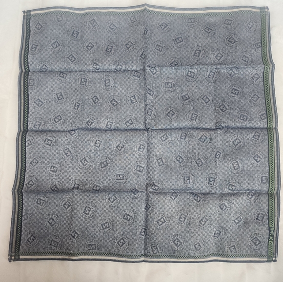 NWOT Fendi Blue Handkerchief - Picture 3 of 4